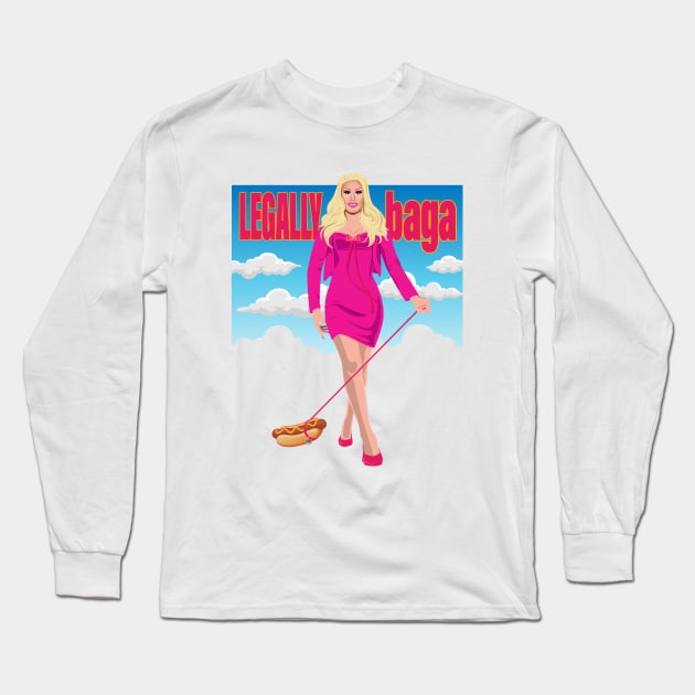 Rita Baga from Drag Race Canada Long Sleeve T-Shirt by dragover